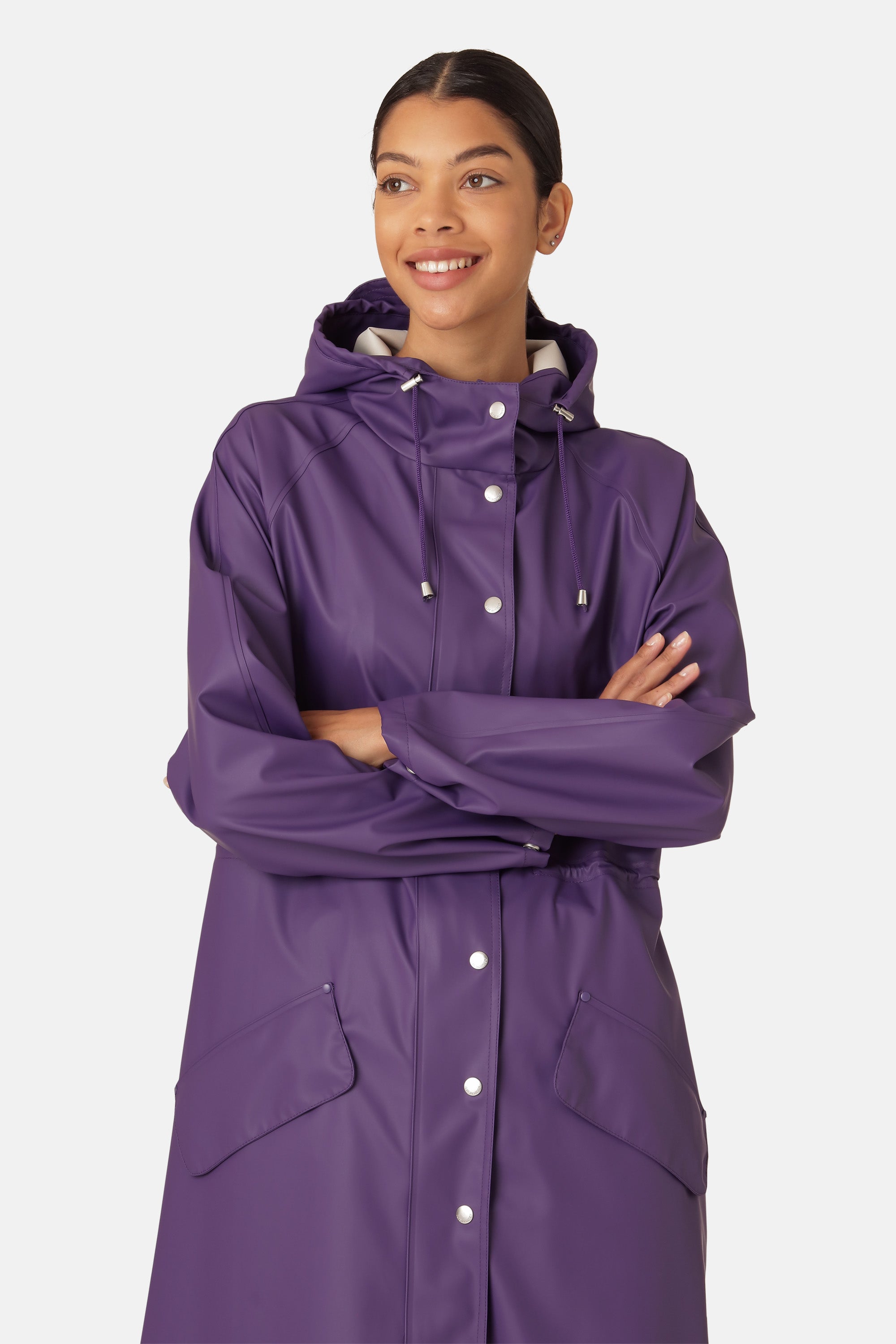 Ilse Jacobsen Hornbæk Rain Raincoat Raincoat 552 Purple Rain